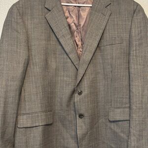 Lauren Ralph Lauren Gray Patterned Blazer